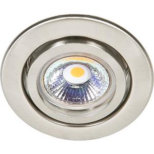 Downlights und Einbaustrahler - Einbaustrahler mit Sprengring schwenkbar C 3840 nickel-gebürstet ohne Fassung - 1750700900
