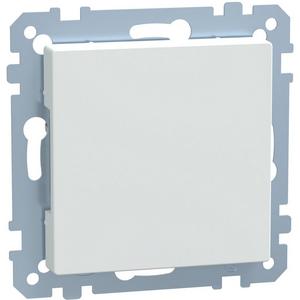 Kommunikationstechnik - Blindabdeckung polarweiß glänzend - 391619