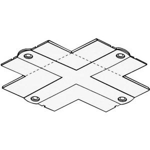 Mechanisches Zubehör - NOA Abdeckplatte schwarz für T- / 90° und Kreuzverbinder XTSF 30-2 - 208-19172302