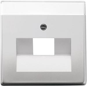 Kommunikationstechnik - Zentralscheibe 1-fach UAE-Anschlussdose edelstahl - pur edelstahl - 2CKA001710A3763