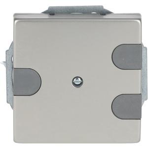 Kommunikationstechnik - Zentralscheibe Leitungsauslass mit Tragring edelstahl - pur edelstahl - 2CKA001710A3752