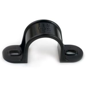 Rohrschelle - Schelle 63 halogenfrei zweilappig schwarz - 020838