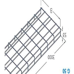 Gitterrinne - Gitterbahn 3m - 013785