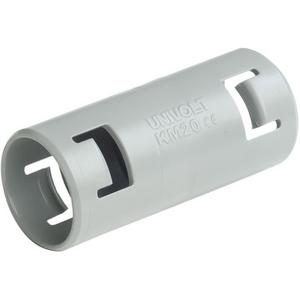 Muffe für Installationsrohre - Krallenmuffe 16 halogenfrei grau - 085724