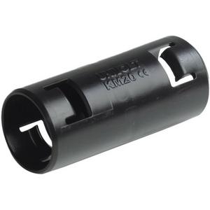 Muffe für Installationsrohre - Krallenmuffe 16 halogenfrei schwarz UV-Beständig - 085726