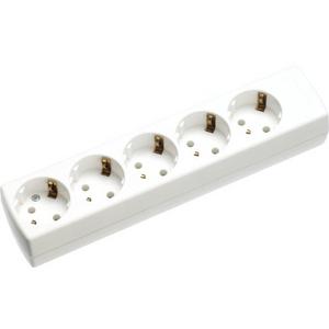 Steckdosenleiste - Tischverteiler ohne Kabel 5-fach - 1065/KWS