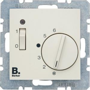 Raumthermostat - Raumtemperaturregler mit Öffner Zentralstück Wippschalter und LED S.1 - 20308982