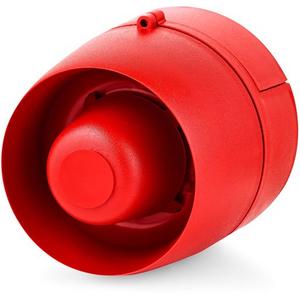 Elektronischer Schallgeber - Mehrtonsirene Serie "ES" rot - C110620005