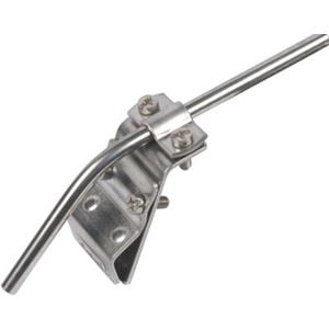 Anschlussklemme für Blitzschutz - Dachrinnenklemme Ø 13-25 mm Rd. 7-10 mm NIRO - 338009