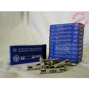 Feinsicherung - G-Sicherung träge 500V 16A 6,35x32 mm - 7006565.16