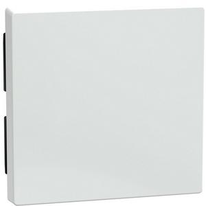 Abdeckung für Schalter, Taster, Dimmer, Jalousie - Wippe aktivweiß glänzend - 432125