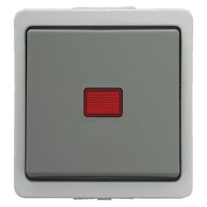 Installationsschalter - Feuchtraum Kontroll-Wechselschalter AP - 93966