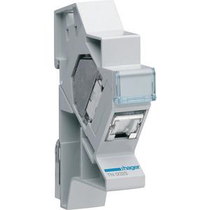 Modularer Steckverbinder - Patchmodul RJ45 CAT6 STP für Hutschienenmontage - TN002S