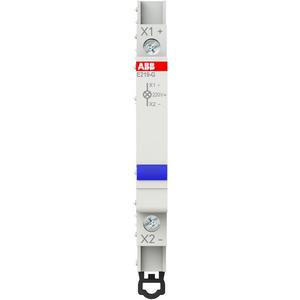 Leuchtmelder Reiheneinbau - E219-G220 Leuchtmelder Blau mit LED 60-220VDC - 2CCA703409R0001