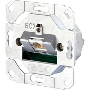 Kommunikationsanschlussdose Kupfer - Kommunikationsanschlussdose E-DAT C6 1 Port UP0 o. Abdeckrahmen - 1307371200-I