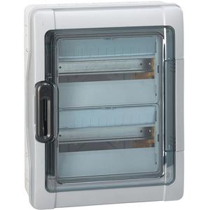 Installationskleinverteiler - Feuchtraumverteiler Aufputz Plexo3 IP65-IK09 2-reihig 24 Module - 601982