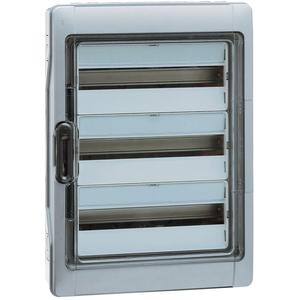 Installationskleinverteiler - Feuchtraumverteiler Aufputz Plexo3 IP65-IK09 3-reihig 36 Module - 601983