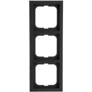 Abdeckrahmen - Abdeckrahmen 3-fach schwarz matt - future linear - 2CKA001754A4421