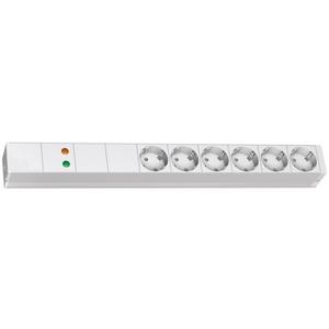 Power distribution unit (PDU) - 19Zoll Steckdosenleiste 6-fach mit Überspannungsschutz und Netzfilter - SDL6UESSNF