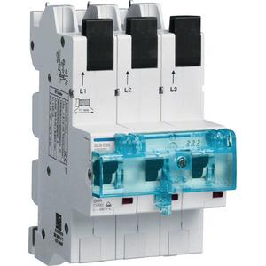 Selektiver Hauptleitungsschutzschalter - SLS-Schalter 3-phasig E-Char 35A Sammelschiene QuickConnect - HTS335E
