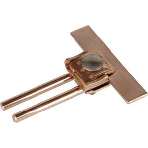 Anschlussklemme für Blitzschutz - Falzklemme Kupfer Rd. 8-10 mm - 365017