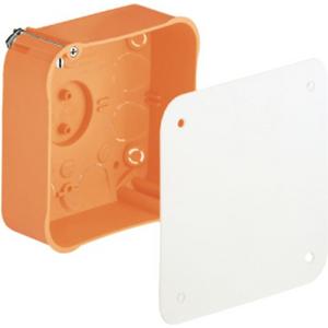 Hohlwanddosen - Hohlwand Verbindungskasten 107 x 107 x 53 mm mit Deckel m. Geräteschrauben - A9195-91