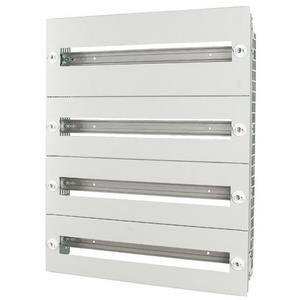 Komponente für den Ausbau (Schaltschrank) - Montageeinsatz mit Stahl-Frontplatte BPZ-MES-600/12-ST - 119313