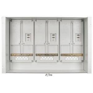 Komponente für den Ausbau (Schaltschrank) - Zählerwanne 1200 x 425 mm mit 5 Zählerplätze - 120776