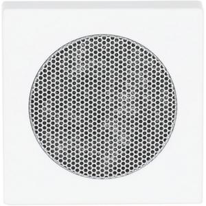 Kommunikationstechnik - Zentralscheibe Lautsprecher studioweiß matt - Plattform 63 - 2CKA008200A0123