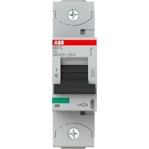 Leitungsschutzschalter - LS-Schutzschalter 1-polig 15kA C-Char 25A 4TE - 2CCS881001R0254