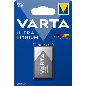 Batterie - 9 Volt Blockbatterie E-Block Professional Lithium 1 Stk - 6122301401