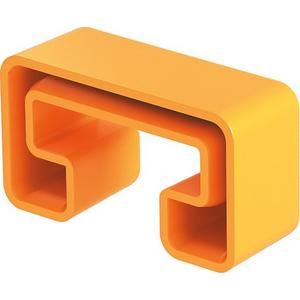 Schutzkappe/Abdeckung für Stiel/Profilschiene - Schutzkappe zu Schiene MS 21 41x21 - 1122902