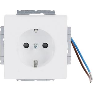Steckdose - Busch-steplight SCHUKO Safety+ Nachtorientierungslicht studiow matt Plattform 63 - 2CKA002013A5326