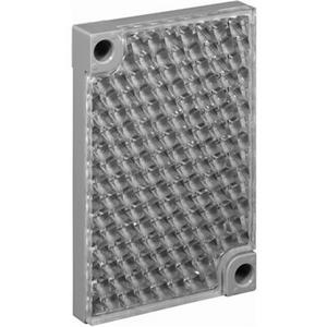 Reflektor für Lichtschranke - Reflektor rechteckig 37 x 56 mm Anschraubbar mit 2 Loch Befestigung - 1012720