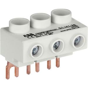 Phasenschiene - 3-Phasen-Einspeiseblock Flach für MS116 / MS132 25mm2 - 1SAM201907R1101