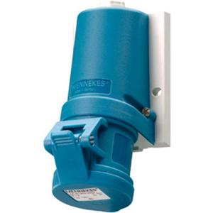CEE-Steckdose - CEE-Wandsteckdose TwinCONTACT 16A 3p 230V 6h IP44 - AM 1341