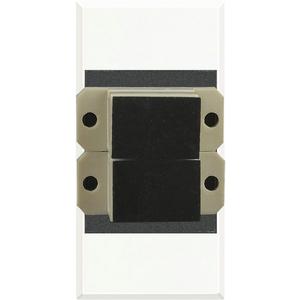 Kommunikationsanschlussdose LWL - Glasfasersteckdose für SC Fiberoptik-Stecker duplex 1-modulig - HD4268SC