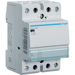 Installationsschütz Reiheneinbau - Installationsschütz für Reiheneinbau 63 A 2S 12 V ESL263 - ESL263