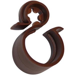 Befestigungsschelle - SBC Schnabl Baustahlgitter Clip braun - 34238