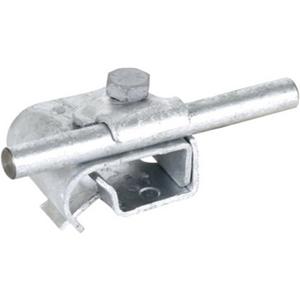 Anschlussklemme für Blitzschutz - Dachrinnenklemme Ø 16-22 mm Rd. 6-10 mm NIRO - 339069