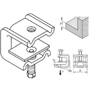 Schraubklemme - Montageklemmen MKD 40 - 064303