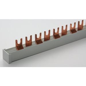 Phasenschiene - Phasenschiene 2-polig Gabel 16mm² TE 17 8mm 56 Anschlüsse - 2163430