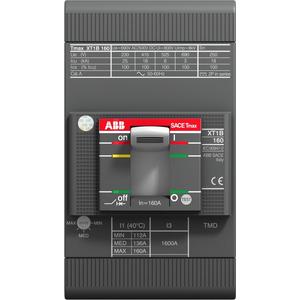 Leistungsschalter für Trafo-, Generator- und Anlagenschutz - Leistungsschalter Tmax XT1B 160 R080 TMD 80-800 3-polig 80A VS - 1SDA066806R1