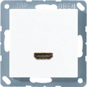 Multifunktions-Anschlussdose - Multimediaanschlusssystem - HDMI Tragring mit Schraubbefestigung - MAA1112WW