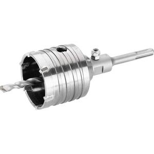 Bohrkrone - SDS-Plus-Schlagbohrkrone 82mm Länge 80mm SW12 M16 - 207325