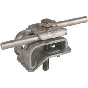 Anschlussklemme für Blitzschutz - Dachrinnenklemme Ø 16-22 mm Rd. 8-10 mm St/tZn - 339110