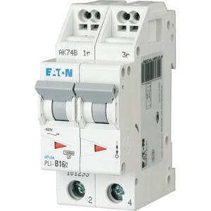 Leitungsschutzschalter - LS-Schalter MCB mit Einsteckklemme 16A 2P Charakteristik: C - 101300