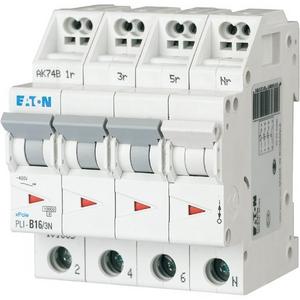 Leitungsschutzschalter - LS-Schalter MCB mit Einsteckklemme 16A 3P+N Charakteristik: C - 101342