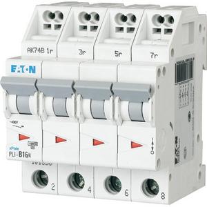 Leitungsschutzschalter - LS-Schalter MCB mit Einsteckklemme 16A 4P Charakteristik: C - 101363