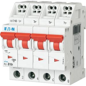 Leitungsschutzschalter - LS-Schalter MCB mit Einsteckklemme 10A 4P Charakteristik: D - 101368